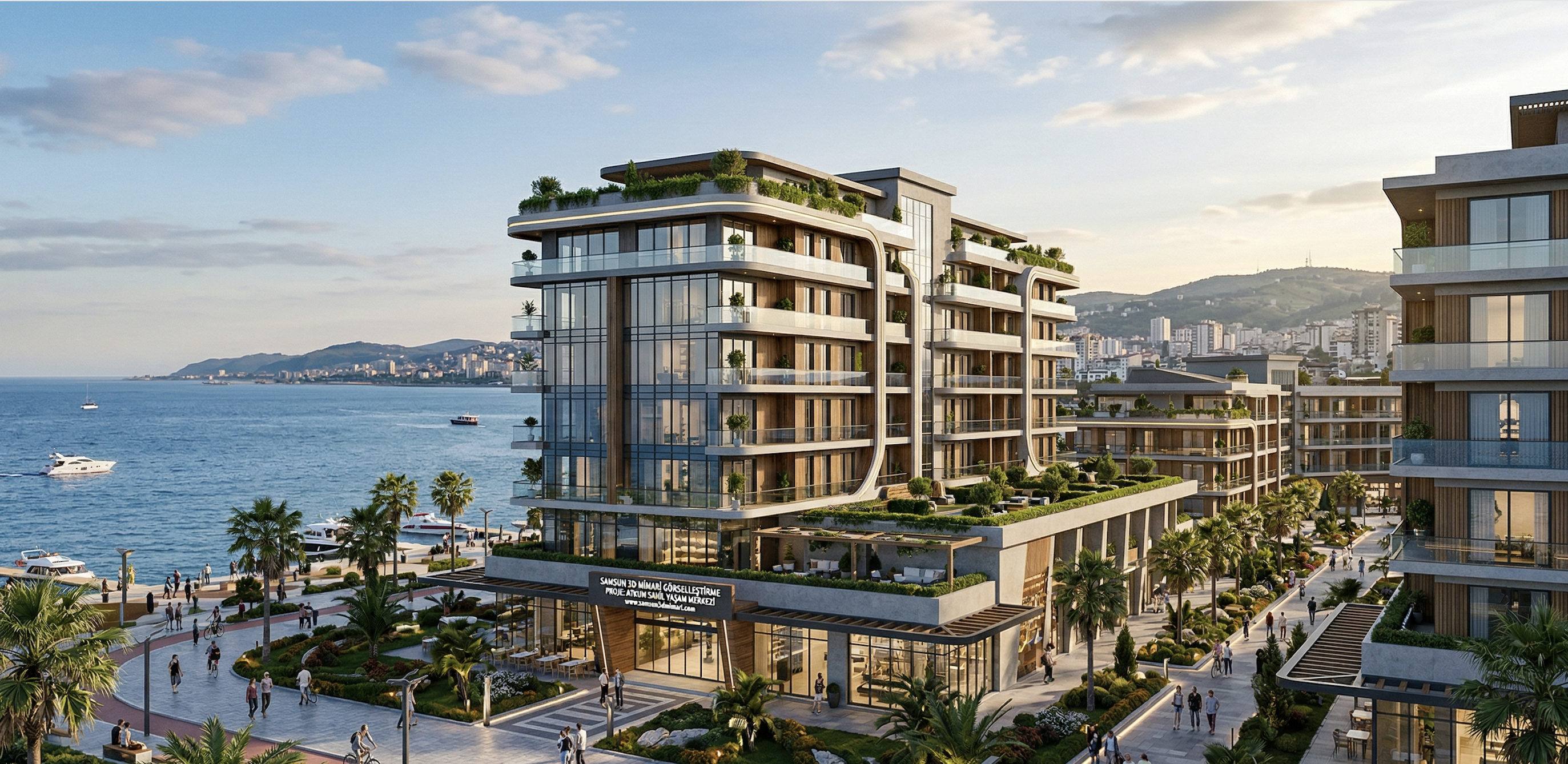 Samsun 3D Mimari Görselleştirme